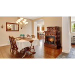 Kachlová kamna ABX Karelie exklusive, kachlový sokl, Zelená